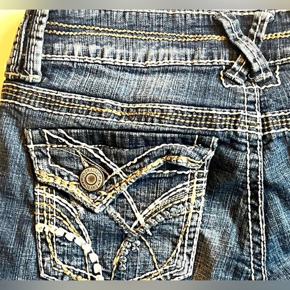 Hydraulic Women's Distressed Blue Jeans Capris Size 5/6 - Picture 15 of 15